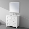 Hampton Floor Mount 36” Single Sink Vanity – Freestanding Bathroom Vanities - Toronto, Canada | Virta Luxury Bathroom Furniture