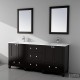 Hampton Floor Mount 72" Double Sink Vanity