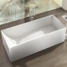 Cantata Freestanding Solid Surface Stone 67” Tub - Bathtubs - Toronto, Canada | Virta Luxury Bathroom Furniture