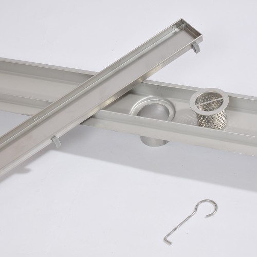 Virta Linear Drain Tile Flange – Linear Shower Drains - Toronto, Canada | Virta Luxury Bathroom Furniture