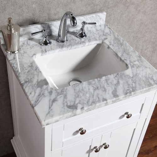 Yasmine Floor Mount 24” Single Sink Vanity – Freestanding Bathroom Vanities - Toronto, Canada | Virta Luxury Bathroom Furniture