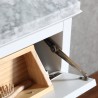 Yasmine Floor Mount 24” Single Sink Vanity – Freestanding Bathroom Vanities - Toronto, Canada | Virta Luxury Bathroom Furniture