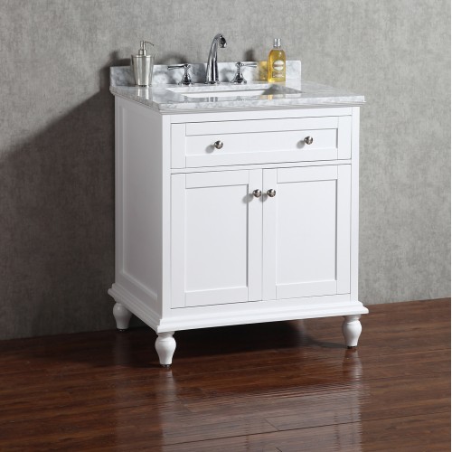 Yasmine Floor Mount 30” Single Sink Vanity – Freestanding Bathroom Vanities - Toronto, Canada | Virta Luxury Bathroom Furniture