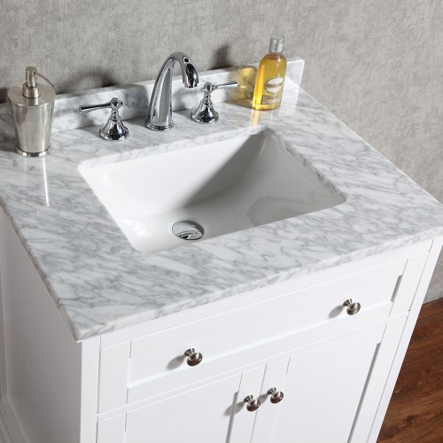 Yasmine Floor Mount 30” Single Sink Vanity – Freestanding Bathroom Vanities - Toronto, Canada | Virta Luxury Bathroom Furniture