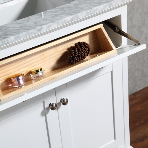 Yasmine Floor Mount 30” Single Sink Vanity – Freestanding Bathroom Vanities - Toronto, Canada | Virta Luxury Bathroom Furniture