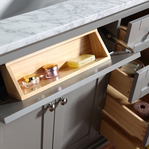 Yasmine Floor Mount 48” Single Sink Vanity – Freestanding Bathroom Vanities - Toronto, Canada | Virta Luxury Bathroom Furniture