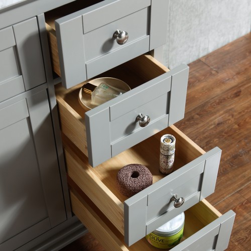 Yasmine Floor Mount 48” Single Sink Vanity – Freestanding Bathroom Vanities - Toronto, Canada | Virta Luxury Bathroom Furniture