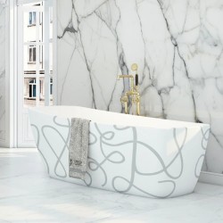 Bathtubs with Artwork