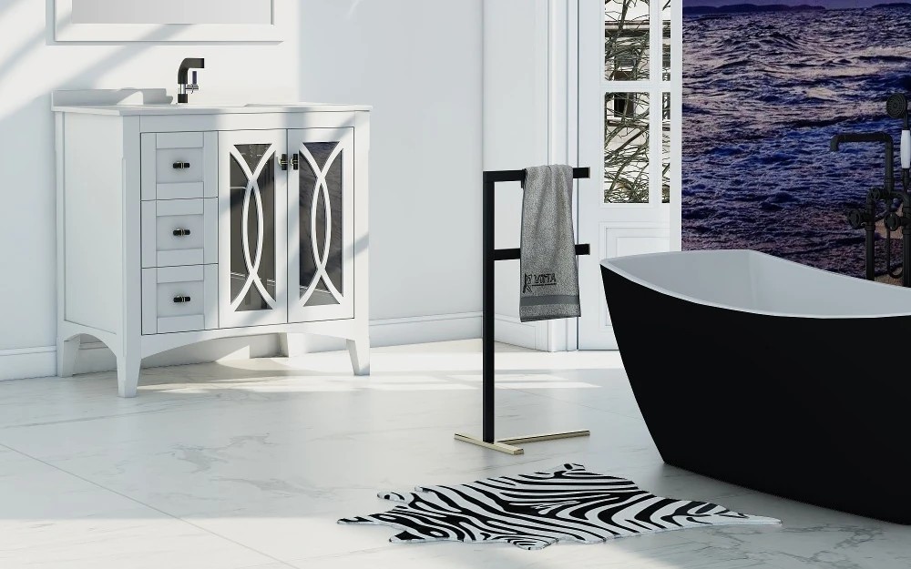 Getting Tile around the Bathroom Vanity Right