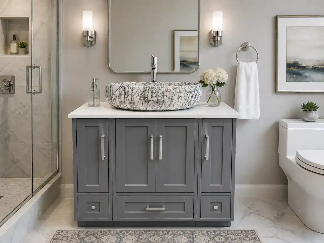 Custom Virta 40" Flow Vanity 